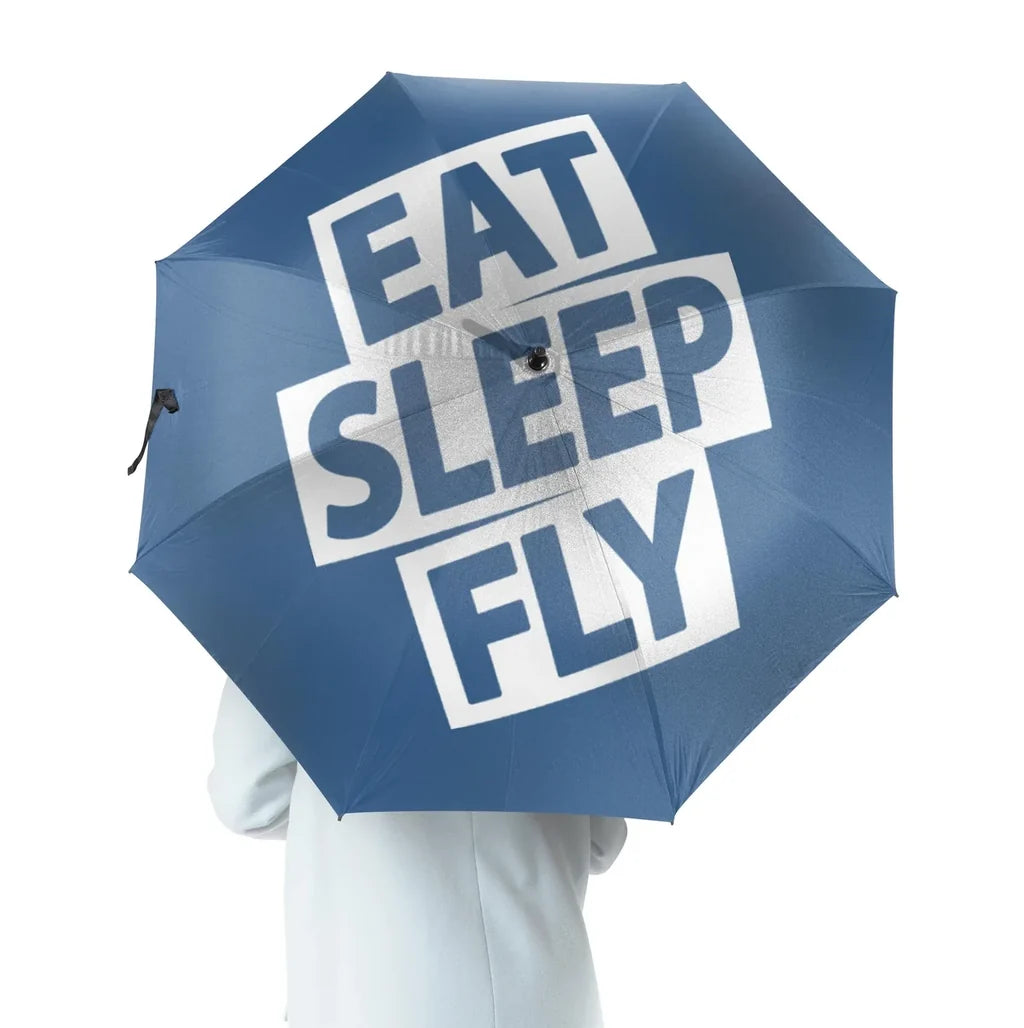 Eat Sleep Fly Umbrella - view 2