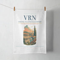 Thumbnail for Verona Villafranca Airport (VRN) design on white towel