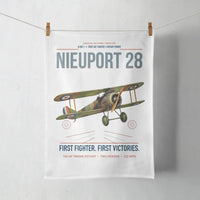 Thumbnail for Nieuport 28C.1 design on white towel