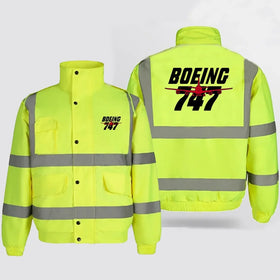 Amazing Boeing 747 Reflective Winter Jackets