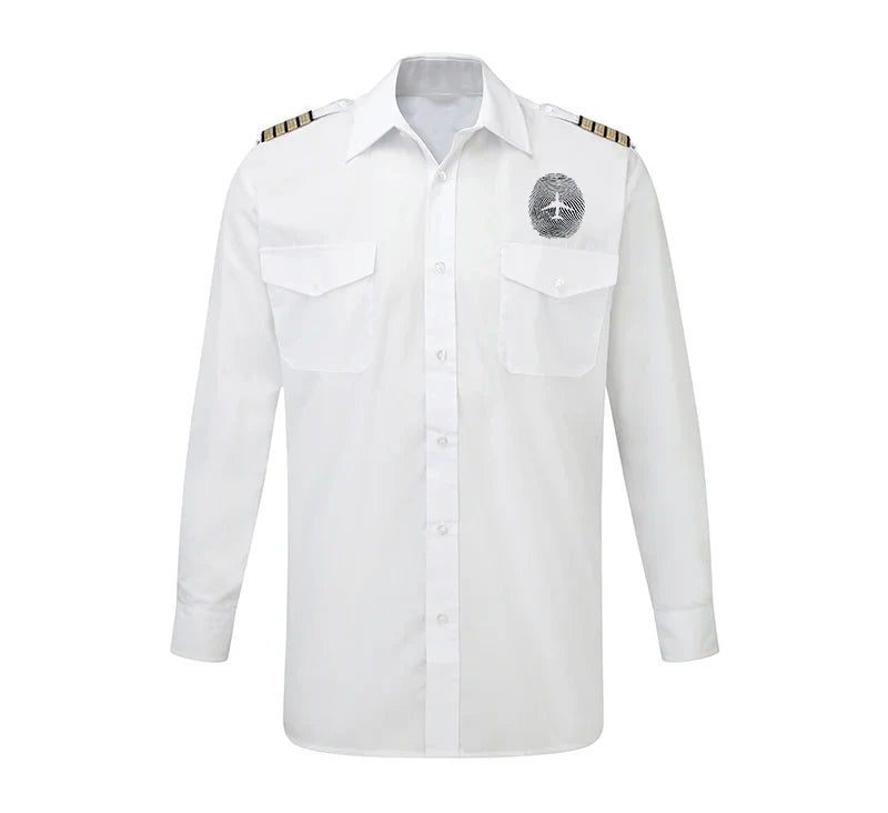 Customisable Aviation Finger Print Shirt - view 2