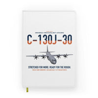Thumbnail for C-130J-30 Super Hercules design on white notebook