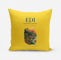 Thumbnail for Edinburgh Airport EDI - Firth Stone Heather Crest - Yellow