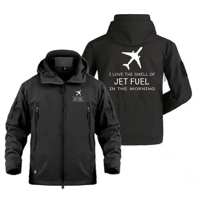 I Love The Smell Of Jet Fuel In The Morning Military Jackets (Customizable)