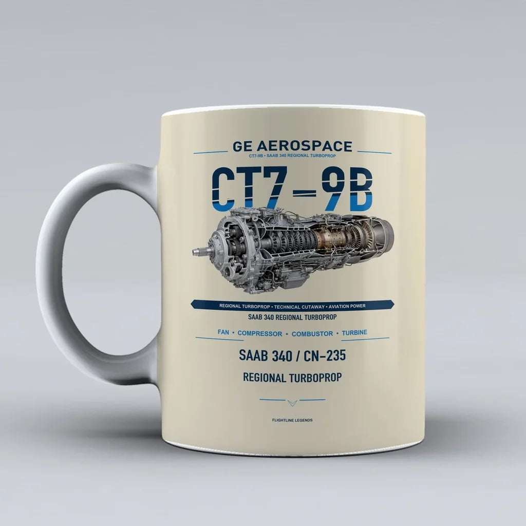Mug design on beige ct7 9b