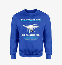 Thumbnail for DJI Phantom 3 Professional design on blue sweatshirt