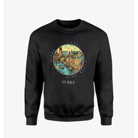 Thumbnail for TURKU - Badge - Sweatshirt - Black