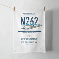 Thumbnail for Nord 262A design on white towel
