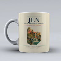 Thumbnail for Joplin Regional Airport (JLN) airport code design on beige ceramic mug