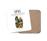Thumbnail for Sultan Azlan Shah Airport (IPH) design on white 1 piece coaster