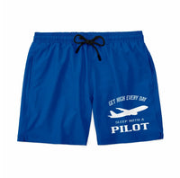 Thumbnail for Get High Every Day Sleep Shorts - view 2