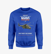 Thumbnail for NHIndustries NH90 TTH design on blue sweatshirt