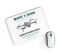 Thumbnail for DJI Mavic 2 Zoom design on white rectangle mouse pad