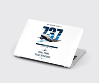 Thumbnail for Boeing 737-500 Classic design on white MacBook case