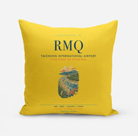 Thumbnail for Taichung International Airport (RMQ) design on yellow pillow