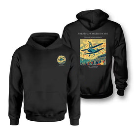 Double-Side Printing — The Wingwalker's Wave Double-Side Hoodie