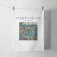 Thumbnail for PUERTO PLATA - Poster - Towel - White