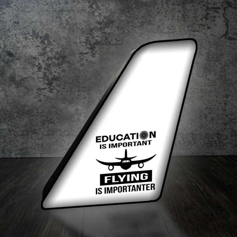 Flying is Importanter 3D Lamp - view 2