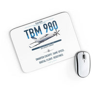 Thumbnail for Daher TBM 980 design on white rectangle mouse pad