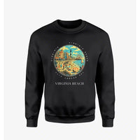 Thumbnail for VIRGINIA BEACH - Badge - Sweatshirt - Black