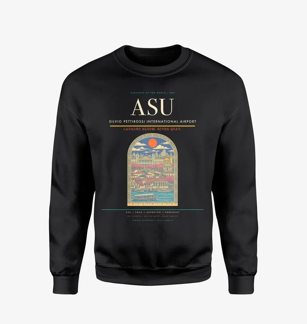 Silvio Pettirossi International Airport ASU Sweatshirt - Black