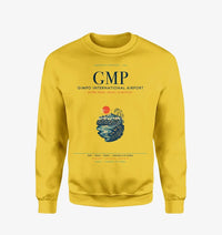 Thumbnail for Gimpo International Airport (GMP) design on yellow sweatshirt