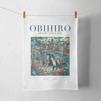 Thumbnail for OBIHIRO - Poster - Towel - White