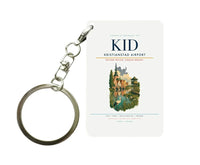 Thumbnail for Kristianstad Airport (KID) design on white key chain