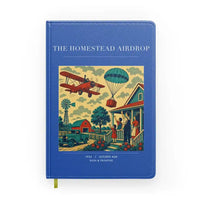 Thumbnail for VINTAGE G4199 - The Homestead Airdrop - Designed Notebooks design on blue