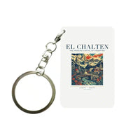 Thumbnail for EL CHALTEN - Poster - Key Chain - White