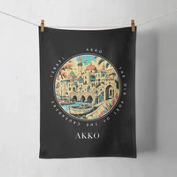 Thumbnail for AKKO - Badge - Towel - Black