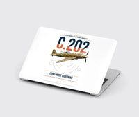 Thumbnail for Macchi C.202 Folgore design on white MacBook case