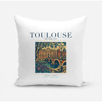 Thumbnail for TOULOUSE - Poster - Pillow - White