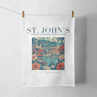 Thumbnail for ST. JOHN'S - Poster - Towel - White