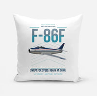 Thumbnail for F-86F Sabre design on white pillow