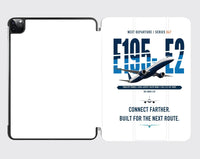 Thumbnail for Embraer E195-E2 design on white ipad tablet case