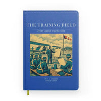 Thumbnail for VINTAGE G4009 - The Training Field - Designed Notebooks design on blue
