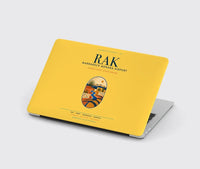 Thumbnail for Marrakech Menara Airport (RAK) design on yellow MacBook case