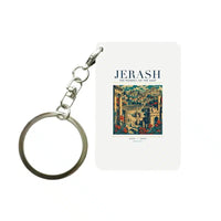 Thumbnail for JERASH - Poster - Key Chain - White