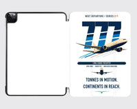 Thumbnail for Boeing 777F design on white ipad tablet case