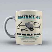 Thumbnail for Matrice 4E Mug design on beige dji