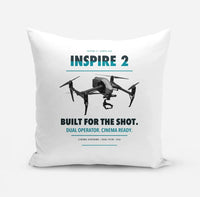 Thumbnail for DJI Inspire 2 design on white pillow