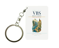 Thumbnail for Brescia Airport (VBS) design on white key chain
