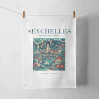 Thumbnail for SEYCHELLES - Poster - Towel - White