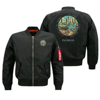 Thumbnail for INCHEON - Badge - Bomber Jacket - Black