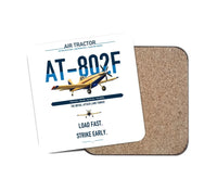 Thumbnail for Air Tractor AT-802F design on white 1 piece coaster