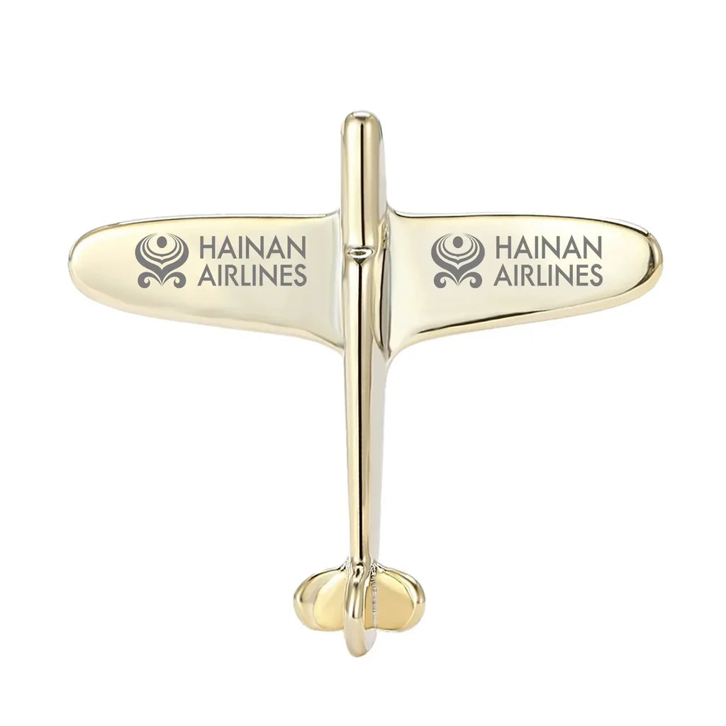 Airplane Shape Brooch - view 2