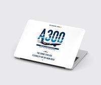 Thumbnail for Airbus A300C4-600 design on white MacBook case