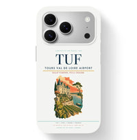 Thumbnail for Tours Airport (TUF) design on white iPhone 17 Pro MagSafe case