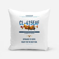 Thumbnail for Canadair CL-415EAF design on white pillow